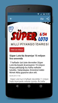 İhlas Haber Ajansı android App screenshot 0